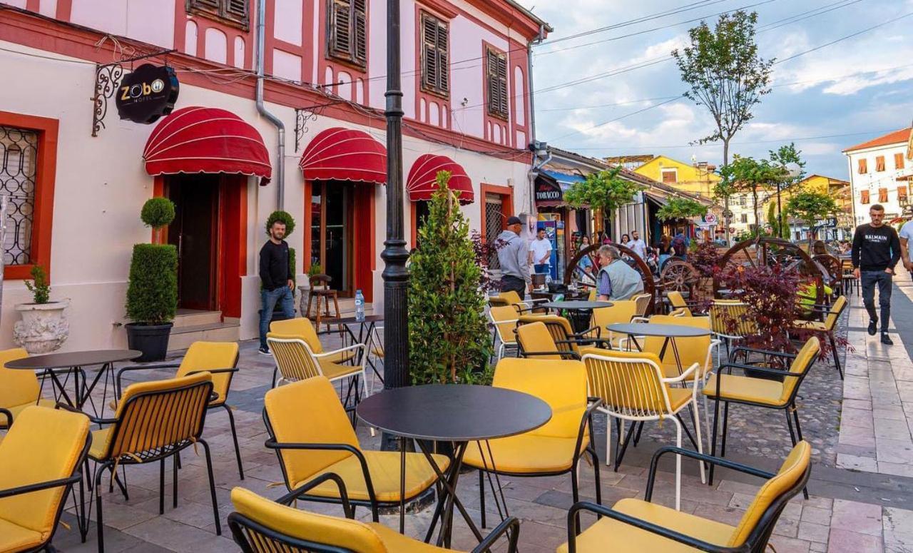 Zobo Hotel Shkodër Dış mekan fotoğraf